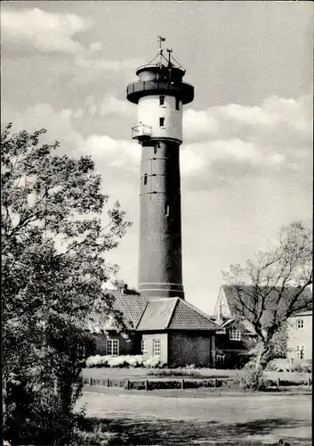 Ak Nordseebad Wangerooge in Ostfriesland, Leuchtturm