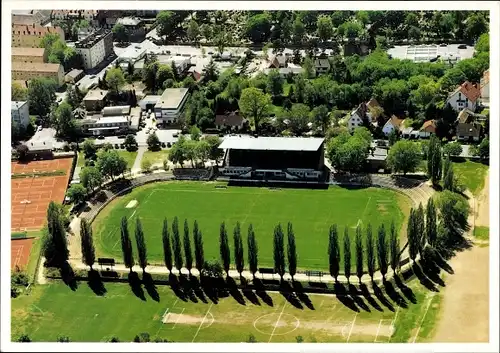 Ak Ronhof Fürth in Mittelfranken Bayern, Stadion Ronhof, SpVgg Greuther Fürth, Fliegeraufnahme