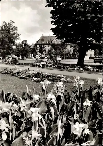 Ak Erlangen in Mittelfranken Bayern, Ohmplatz