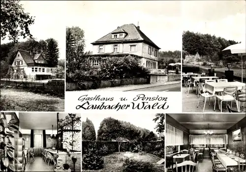 Ak Laubach in Hessen, Gasthaus und Pension Laubacher Wald