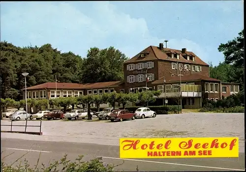 Ak Haltern am See Westfalen, Hotel Seehof