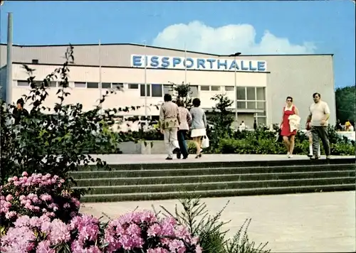 Ak Herne im Ruhrgebiet Westfalen, Eissporthalle