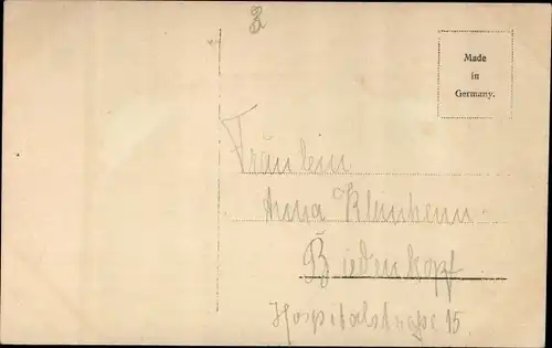 Ak Szene aus Ein Walzertraum, Opernsänger in Husarenuniformen, Opernszene