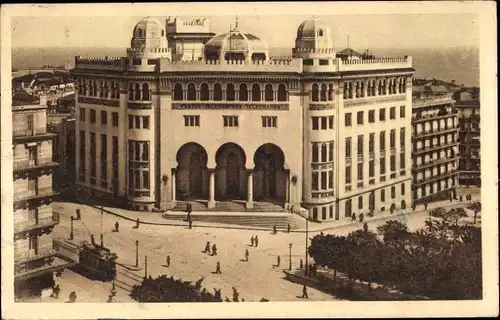 Ak Algier Alger Algerien, La Poste