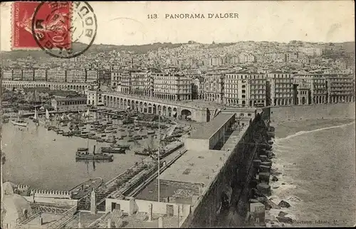 Ak Algier Alger Algerien, Panorama