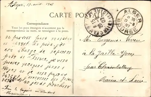 Ak Algier Alger Algerien, Panorama