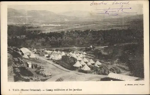 Ak Taza Marokko, Camp Militaire, Les Jardins