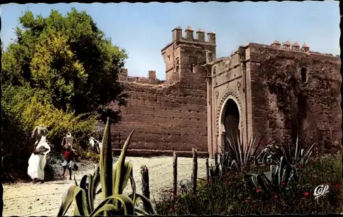 Ak Rabat Marokko, La Porte interieure du Chellah