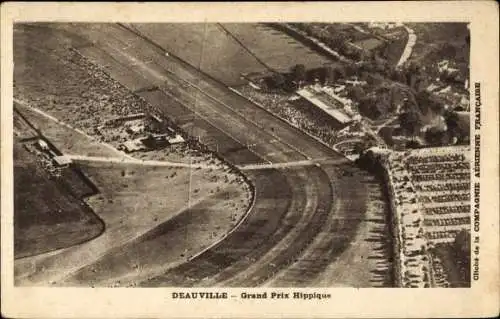 Ak Deauville Calvados, Grand Prix Hippique