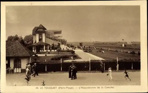 Ak Le Touquet Paris Plage Pas de Calais, L'Hippodrome de la Canche