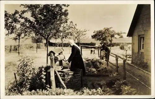 Foto Ak Hoge Veluwe Gederland Niederlande, Waterput