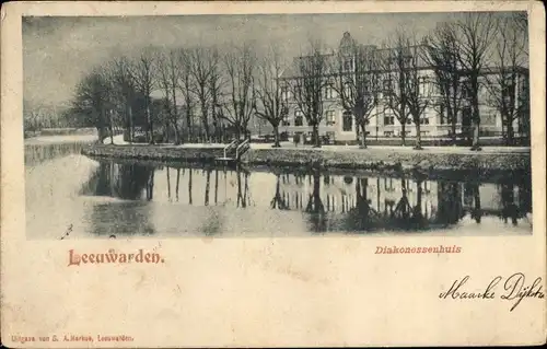 Ak Leeuwarden Friesland Niederlande, Diaconessenhuis