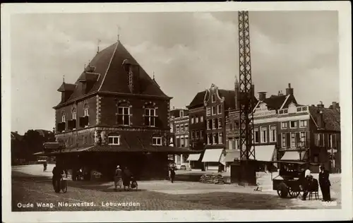 Ak Nieuwestad Leeuwarden Friesland Niederlande, Oude Waag