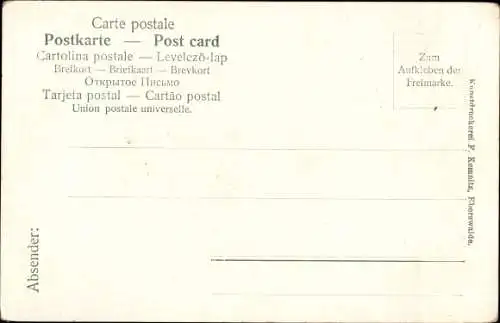 Ak Potsdam, Kaiser Wilhelm II. bei der Parade, Waisenhäuser des Deutschen Kriegerbundes