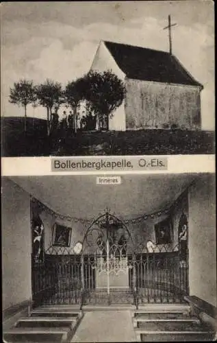 Ak Orschwihr Orschweier Elsass Haut Rhin, Bollenbergkapelle, Chapelle du Bollenberg