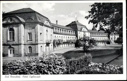 Ak Bad Nenndorf an der Weser, Hotel Esplanade