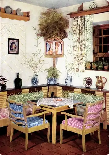 Ak Sasbachwalden im Schwarzwald, Herrgottswinkel im Sternenwirtshaus Hohritt