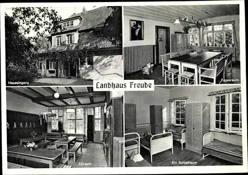 Ak Hamburg Harburg Hausbruch, Kinderheim Landhaus Freude