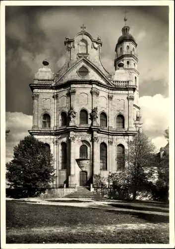 Ak Neresheim Baden Württemberg, Abteikirche