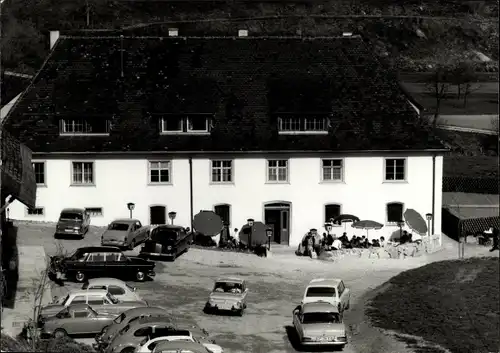 Ak Eigeltingen im Hegau Baden, Landgasthaus und Café zur Lochmühle