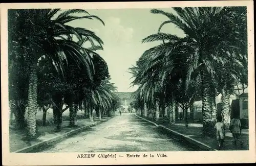 Ak Arzew Algerien, Entrée de la Ville