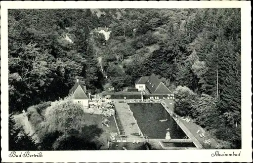 Ak Bad Bertrich an der Mosel Eifel, Schwimmbad