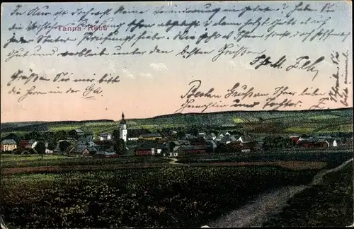 Ak Tanna in Thüringen, Teilansicht