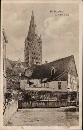 Ak Paderborn in Westfalen, Paderquellen