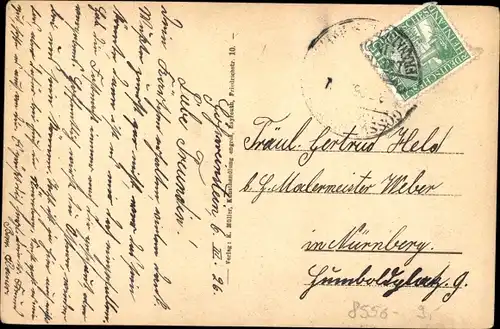 Ak Behringersmühle Gößweinstein in Oberfranken, Stempfermühle, Gasthaus