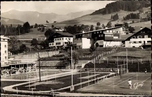 Ak Megève Haute Savoie, Le Sporting Club, Tennisspiel