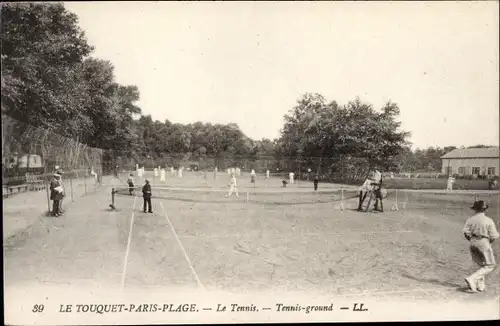 Ak Le Touquet Paris Plage Pas de Calais, Le Tennis