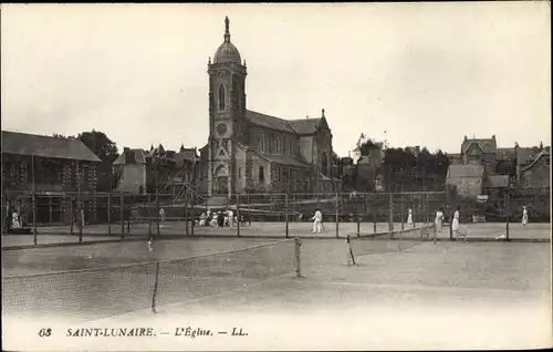 Ak Saint Lunaire Ille et Vilaine, L'Eglise