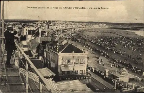 Ak Les Sables d'Olonne Vendée, Un jour de Courses