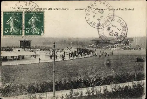 Ak Tremblay Val-d’Oise, Le Champ de Courses, Panorama des Tribunes