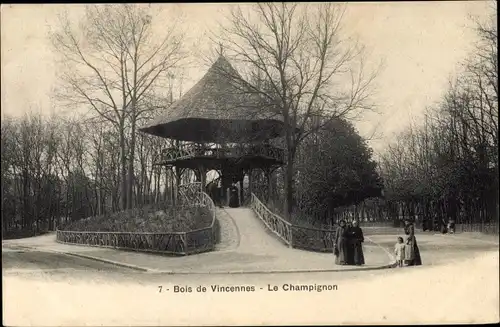 Ak Vincennes Val de Marne, Le Champignon