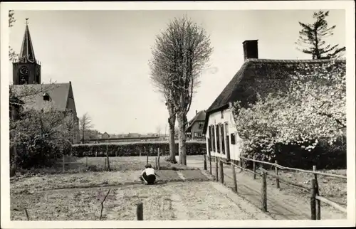 Ak Hoge Veluwe Gederland Niederlande, Dorfpartie