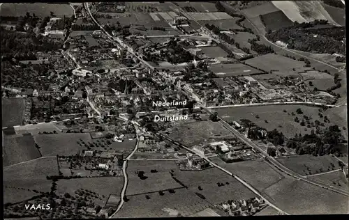 Ak Vaals Limburg Niederlande, Fliegeraufnahme, Gesamtansicht