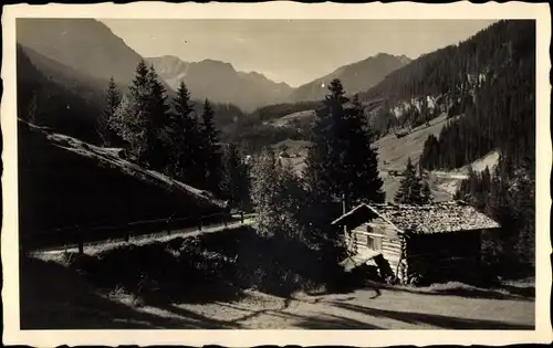 Foto Ak Arosa Kanton Graubünden Schweiz, Teilansicht des Ortes