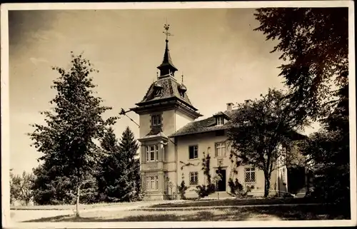 Ak Radolfzell am Bodensee, Das Scheffelmuseum auf der Mettnau