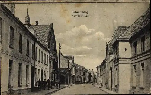 Ak Rheinberg am Niederrhein, Kamperstraße