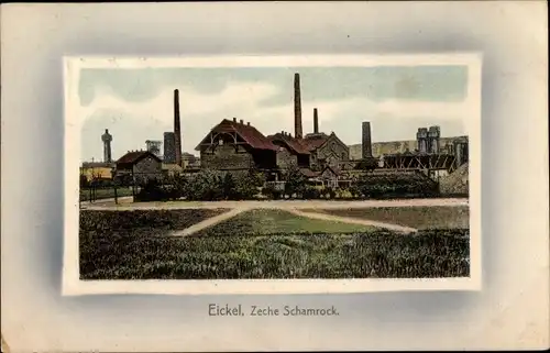 Ak Eickel Herne im Ruhrgebiet, Zeche Shamrock