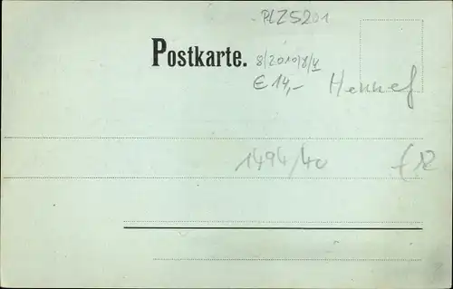 Mondschein Ak Hommerich Hennef an der Sieg, Hommericher Hof