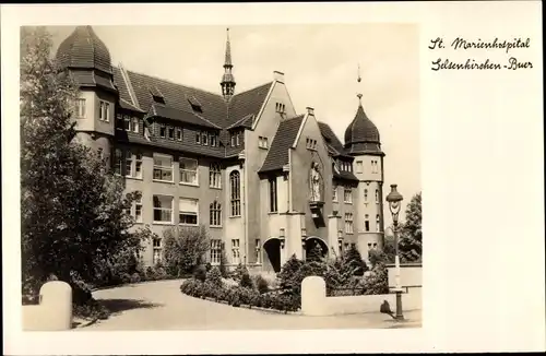 Ak Buer in Westfalen Gelsenkirchen Ruhrgebiet, St. Marienhospital