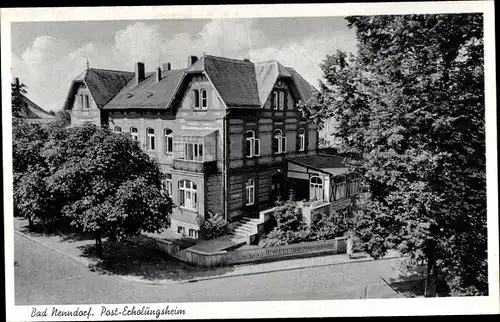 Ak Bad Nenndorf an der Weser, Post-Erholungsheim