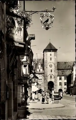 Ak Villingen im Schwarzwald, Obere Straße