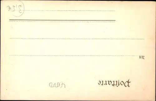 Künstler Ak Düsseldorf am Rhein, Ausstellung 1904, Restaurant