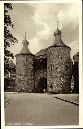 Ak Jülich in Nordrhein Westfalen, Hexenturm