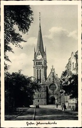 Ak Gießen an der Lahn Hessen, Johanneskirche