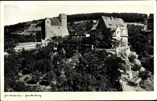 Ak Bad Frankenhausen am Kyffhäuser Thüringen, Frankenburg