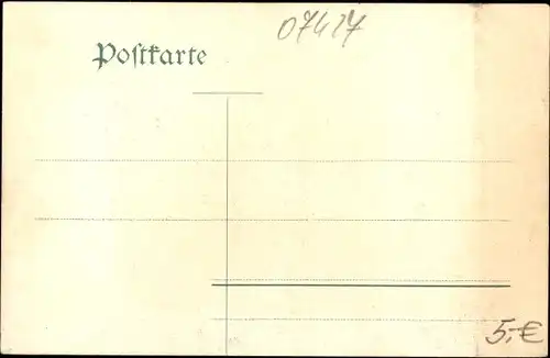 Ak Schwarzburg in Thüringen, Gasthaus zum weißen Hirschen